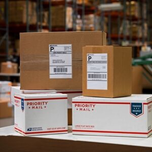 Over 5lb Shipping Label